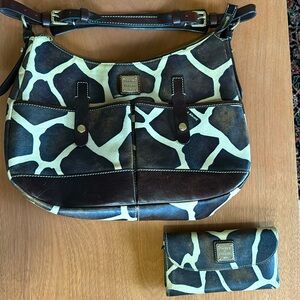 Dooney and Bourke purse and wallet.